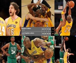 yapboz NBA Finalleri 2009-10, Oyun 7, Boston Celtics 79 - Los Angeles Lakers 83